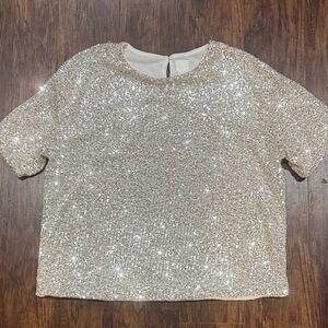Sequin Embellished Women's Top